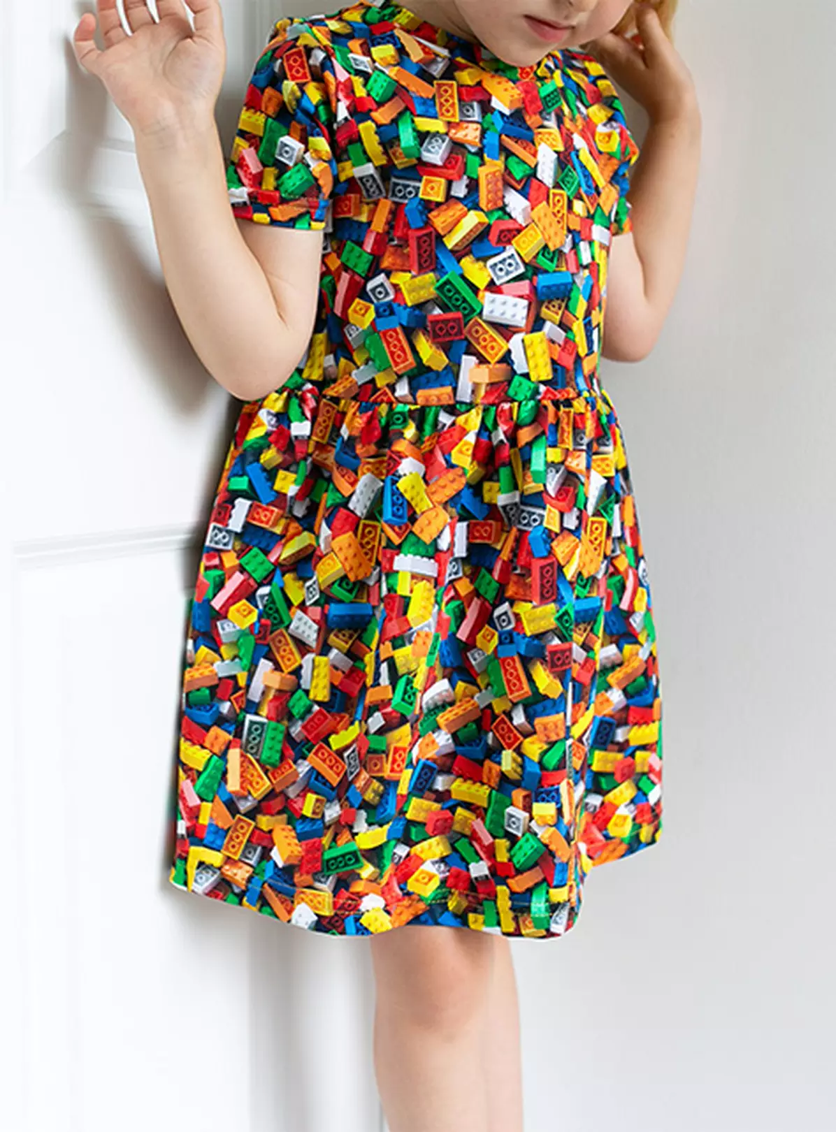 FRED & NOAH Bricks Dress 4-5 Years 4 FRED & NOAH Bricks Dress 4-5 Years - Image 2