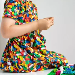 FRED & NOAH Bricks Dress 4-5 Years 9 FRED & NOAH Bricks Dress 4-5 Years -Chic Elixir Sales Store tuc143429197 Multi20Coloured R Z003A