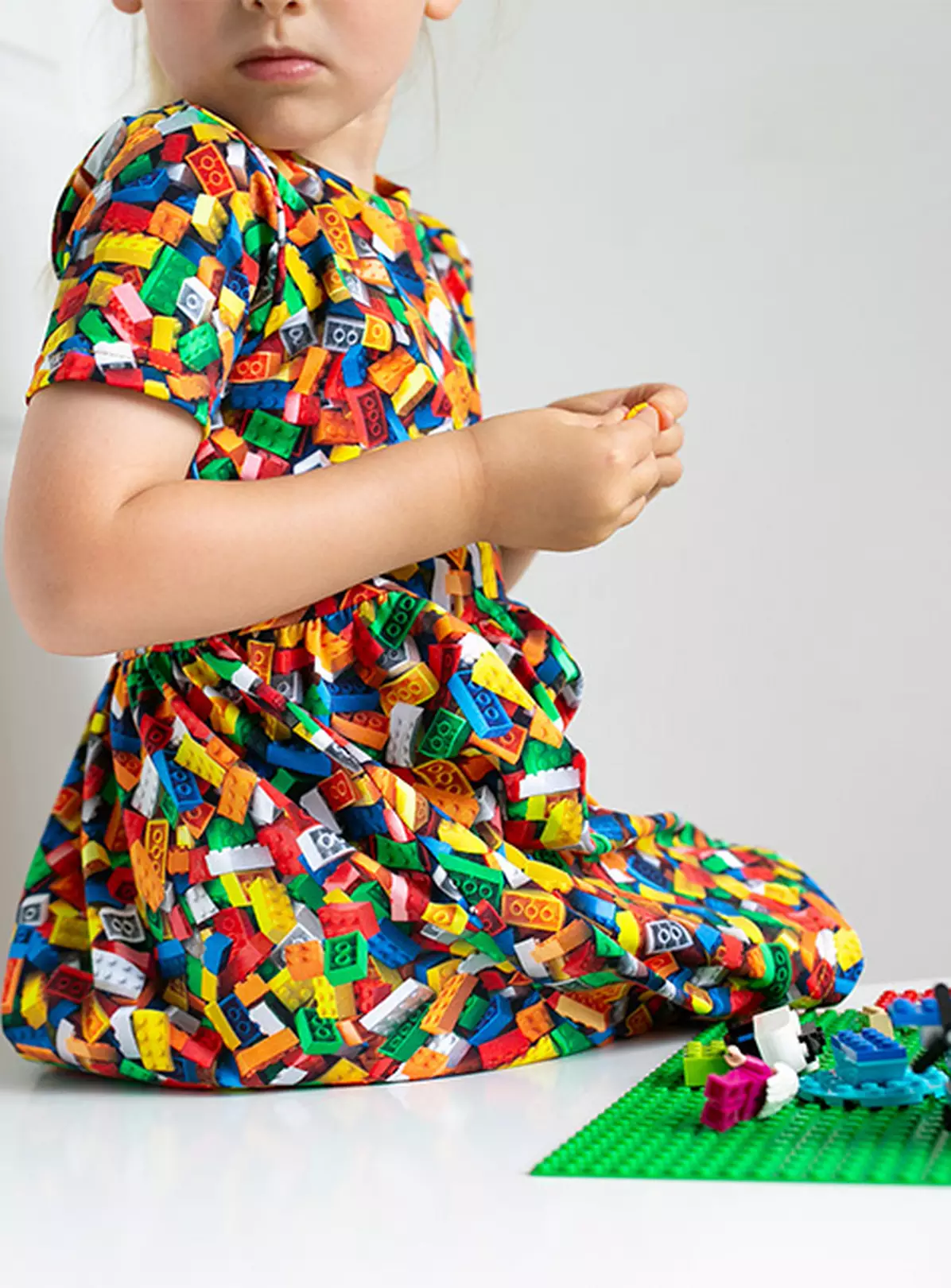 FRED & NOAH Bricks Dress 4-5 Years 6 FRED & NOAH Bricks Dress 4-5 Years - Image 4