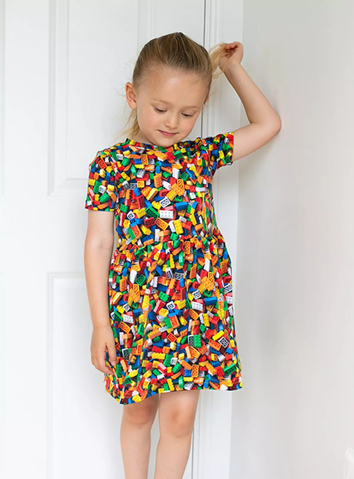 FRED & NOAH Bricks Dress 4-5 Years 5 FRED & NOAH Bricks Dress 4-5 Years - Image 3