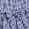 Navy Gingham Back Bow Generous Fit School Dress 3 Years -Chic Elixir Sales Store tuc143436469 Navy R Z002A