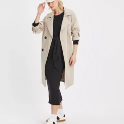 Black Tie Detail Jersey Dress 22 -Chic Elixir Sales Store tuc143439070 Black R Z002A