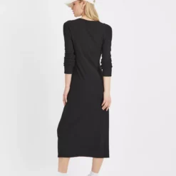 Black Tie Detail Jersey Dress 22