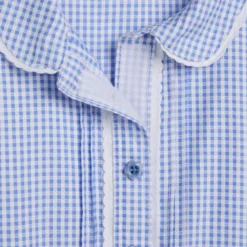 Blue Gingham Dress With Ease Classic School Dress 10 Years