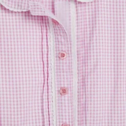 Pink Gingham Dress With Ease Classic School Dress 8 Years
