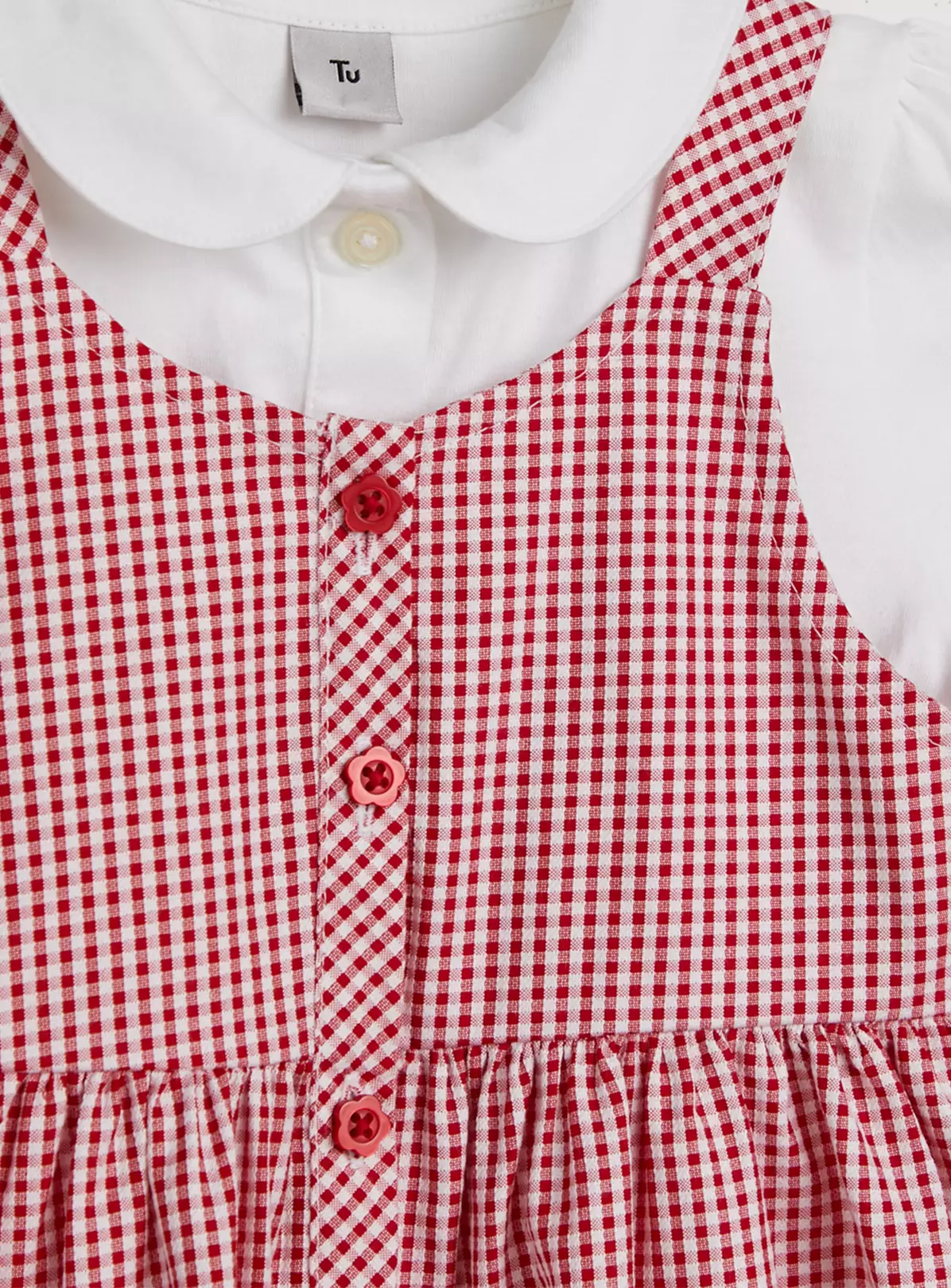 Red Gingham Dress & Top Set 12 Years 3 Red Gingham Dress & Top Set 12 Years