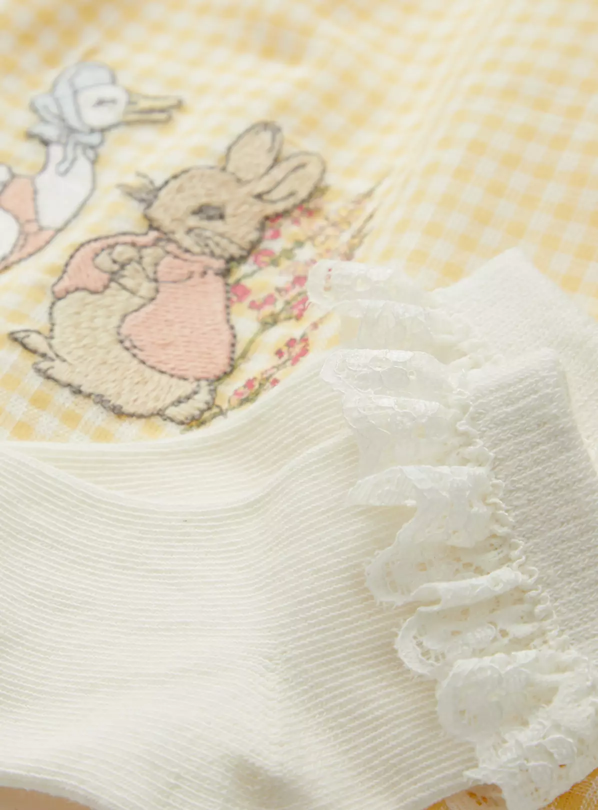 Peter Rabbit Yellow Dress & Socks 12-18 Months 4 Peter Rabbit Yellow Dress & Socks 12-18 Months - Image 2