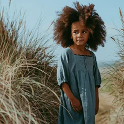 TURTLEDOVE LONDON Sea Gauze Dress 1-2 Years -Chic Elixir Sales Store tuc143533269 Blue R Z001A