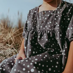 TURTLEDOVE LONDON Scatter Dot Cord Dress 1-2 Years -Chic Elixir Sales Store tuc143533349 Blue R Z001A