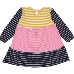 LILLY + SID GOTS Multi Stripe Tiered Dress 3-4 Years -Chic Elixir Sales Store tuc143537059 Multi20Coloured R Z003A