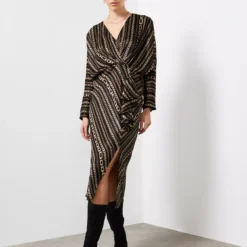 For All The Love Printed Batwing Drape Dress 18 -Chic Elixir Sales Store tuc143614608 Multi20Coloured R Z001A