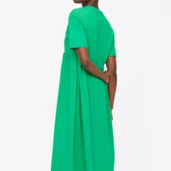 Green Tiered Midaxi T-Shirt Dress XL -Chic Elixir Sales Store tuc143647080 Green R Z001A