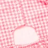 Neon Pink Woven Gingham Dress 9 Years -Chic Elixir Sales Store tuc143750247 Pink R Z002A 4