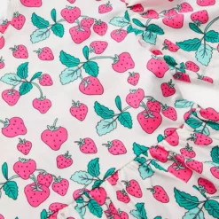 Strawberry Print Jersey Dress 10 Years
