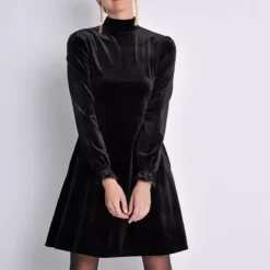 BURGS Georgia Roll Neck Tunic Dress 18 -Chic Elixir Sales Store tuc143808074 Black R Z004A