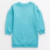 Turquoise Sweatshirt Dress 5 Years -Chic Elixir Sales Store tuc143862089 Turquoise R Z001A 3