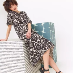 Tu X Scion Monochrome Kukkia Print Midaxi Dress 16 -Chic Elixir Sales Store tuc143874565 Mono R Z001A