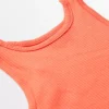 Orange Ribbed Jersey Dress 14 Years -Chic Elixir Sales Store tuc143885281 Orange R Z002A 1