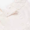 White Broderie Collar Dress 18-24 Months