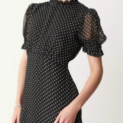 FINERY Camille Dress 14 -Chic Elixir Sales Store tuc143985054 Black R Z004A