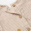 Pink Stripe Embroidered Dress & Headband Set 12-18 Months -Chic Elixir Sales Store tuc143985396 Cream R Z002A 5