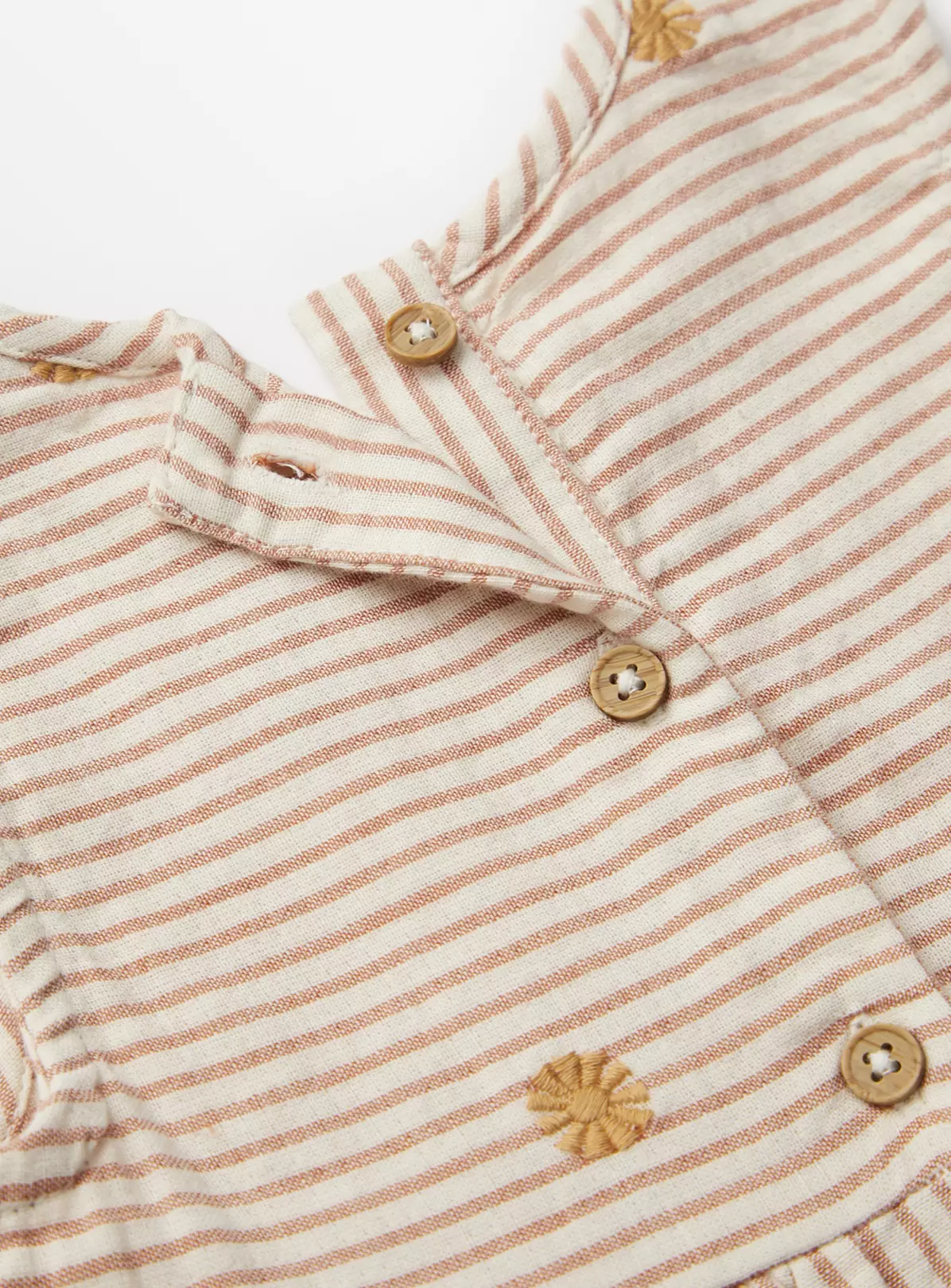 Pink Stripe Embroidered Dress & Headband Set 9-12 Months 3 Pink Stripe Embroidered Dress & Headband Set 9-12 Months