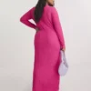 SIMPLY BE Pink Maxi Dress 10