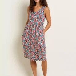 BRAKEBURN Millie Sleeveless Dress 18 -Chic Elixir Sales Store tuc144106648 Multi20Coloured R Z001A