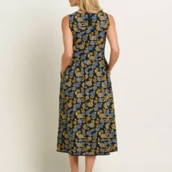 BRAKEBURN Luna Sleeveless Dress 8 -Chic Elixir Sales Store tuc144109419 Navy R Z002A 1