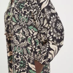 FATFACE Amy Mosaic Leaf Tunic Dress 18 -Chic Elixir Sales Store tuc144136492 Black R Z003A