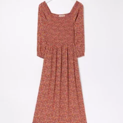 FATFACE Adele Gradient Floral Midi Dress 22 -Chic Elixir Sales Store tuc144136804 Red R Z006A