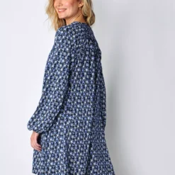 BURGS Sands Womens Button Front Mini Swing Dress Navy 8 9 BURGS Sands Womens Button Front Mini Swing Dress Navy 8 -Chic Elixir Sales Store tuc144148522 Navy R Z002A 1