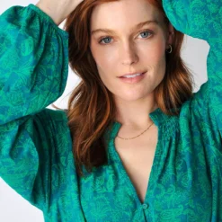 BURGS Sands Womens Button Front Mini Swing Dress Green 18