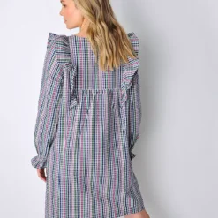 BURGS Maine Womens Frill Shift Dress 8 10 BURGS Maine Womens Frill Shift Dress 8 -Chic Elixir Sales Store tuc144149832 Multi20Coloured R Z002A