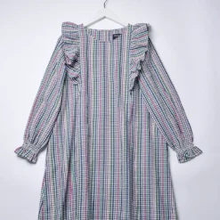 BURGS Maine Womens Frill Shift Dress 8 9 BURGS Maine Womens Frill Shift Dress 8 -Chic Elixir Sales Store tuc144149832 Multi20Coloured R Z005A