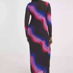 SIMPLY BE Mesh Maxi Dress 22 -Chic Elixir Sales Store tuc144167336 Multi20Coloured R Z002A