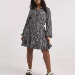 SIMPLY BE Waffle Shirt Dress 28 -Chic Elixir Sales Store tuc144174317 Multi20Coloured R Z003A