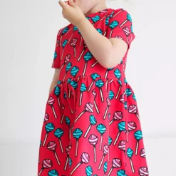 FRED & NOAH Lollipop Dress 2-3 Years -Chic Elixir Sales Store tuc144212150 Pink R Z001A