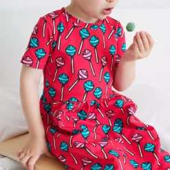 FRED & NOAH Lollipop Dress 2-3 Years -Chic Elixir Sales Store tuc144212150 Pink R Z003A