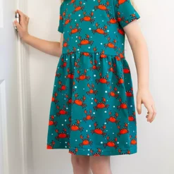 FRED & NOAH Crab Dress 3-4 Years -Chic Elixir Sales Store tuc144213110 Blue R Z004A