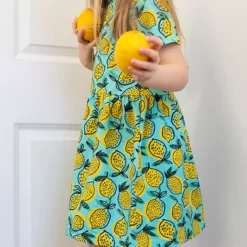 FRED & NOAH Lemon Dress 3-4 Years -Chic Elixir Sales Store tuc144214147 Yellow R Z003A