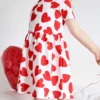 FRED & NOAH Love Heart Dress 2-3 Years