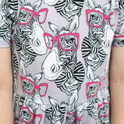 FRED & NOAH Pink Spec Zebra Dress 3-4 Years -Chic Elixir Sales Store tuc144239854 Pink R Z002A