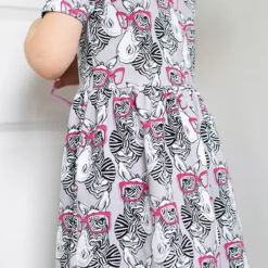 FRED & NOAH Pink Spec Zebra Dress 3-4 Years -Chic Elixir Sales Store tuc144239854 Pink R Z003A