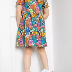 FRED & NOAH Ali Cat Dress 2-3 Years