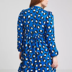 SIMPLY BE Supersoft Smock Dress In Blue Animal Print 26 -Chic Elixir Sales Store tuc144313727 Blue R Z002A