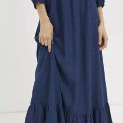 FATFACE Adele Midi Dress 12 -Chic Elixir Sales Store tuc144324071 Blue R Z003A