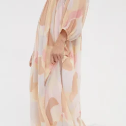 FATFACE Jocelyn Printed Abstract Midi Dress 12