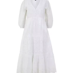 FRENCH CONNECTION Broderie Anglaise Dress 16 -Chic Elixir Sales Store tuc144327192 White R Z004A