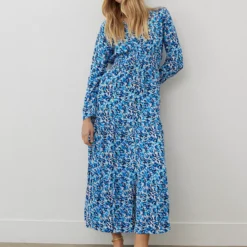 FINERY Elia Dress 20 -Chic Elixir Sales Store tuc144338035 Blue R Z004A